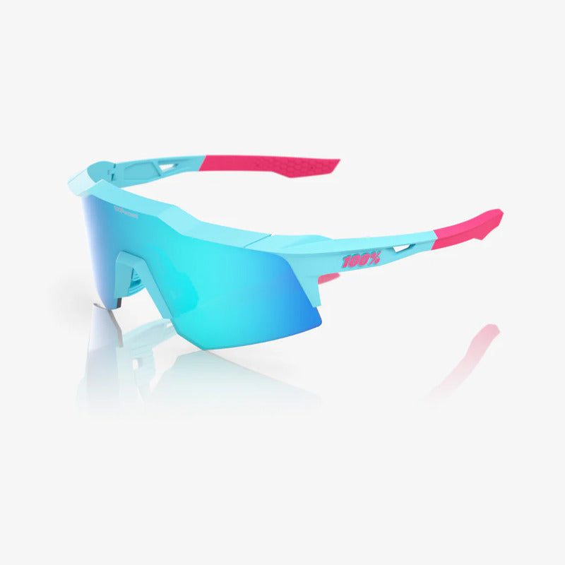 100 Percent Sunglasses - Speedcraft XS - Tatis 4 - Blue Topaz Mirror Lens product image 1, provided for visual reference and