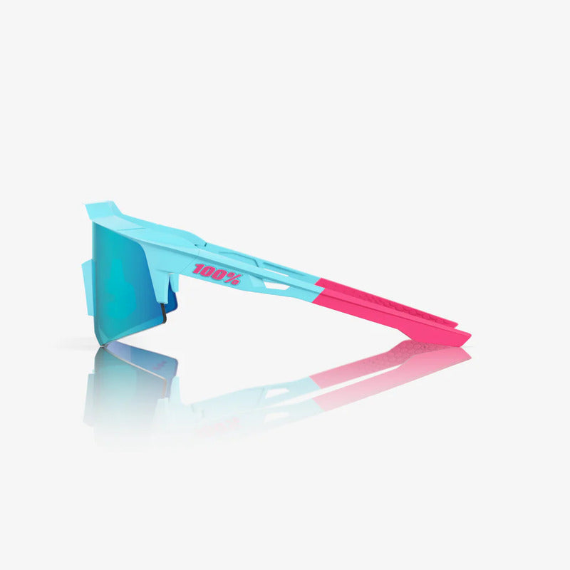 100 Percent Sunglasses - Speedcraft XS - Tatis 4 - Blue Topaz Mirror Lens product image 3, provided for visual reference and