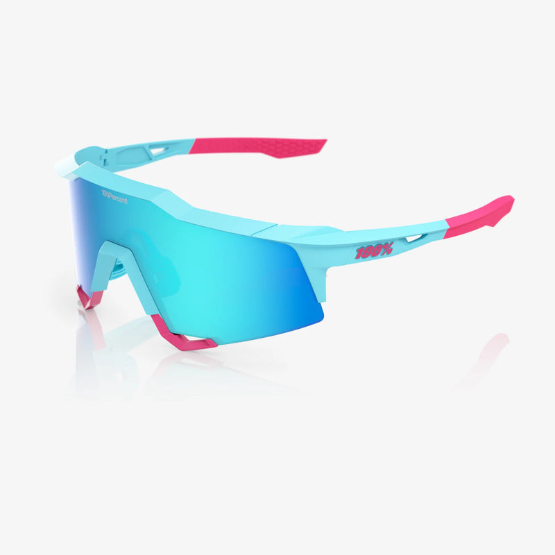 100 Percent Sunglasses - Speedcraft - Tatis 4 - Blue Topaz Mirror Lens product image 1, provided for visual reference and