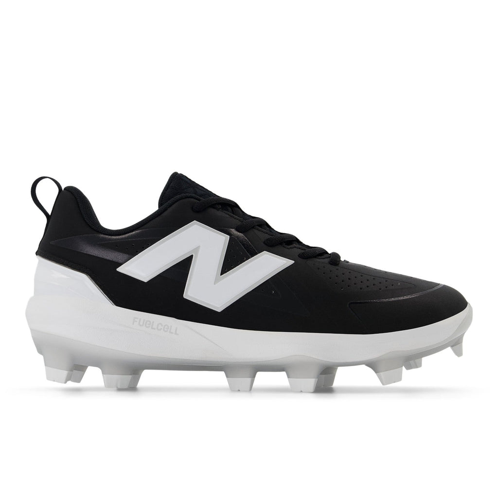 New Balance Women FUSE v5 Molded Fastpitch Softball Cleats - Black/White - SPFUSEK5 product image 1, provided for visual
