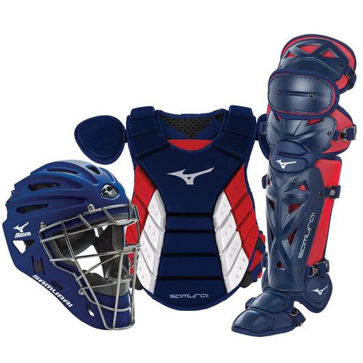 Mizuno Samurai Adult 15" Baseball Catchers Set - Multiple Colors product image 3, provided for visual reference and product