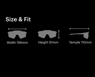 100 Percent Sunglasses - Speedcraft SL - Soto 1 - HiPER Mercury Mirror Lens product image 9, provided for visual reference