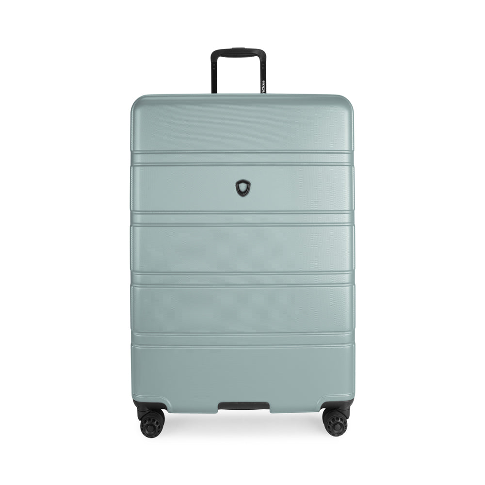 TRAVELER’S CHOICE TC09247 29" Cyclone Wheels Hard Case Spinner Luggage - Expandable, Anti-Theft Zipper, TSA Lock – Granite Green