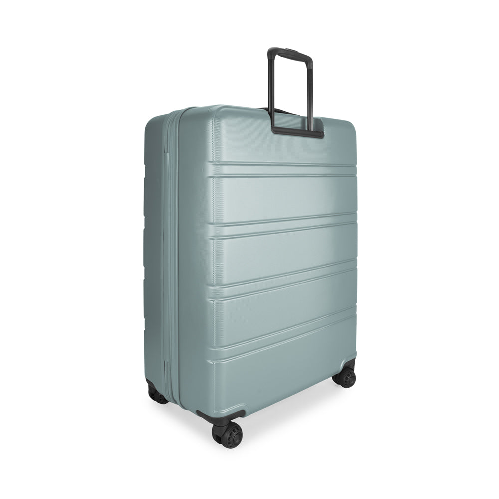 TRAVELER’S CHOICE TC09247 29" Cyclone Wheels Hard Case Spinner Luggage - Expandable, Anti-Theft Zipper, TSA Lock – Granite Green