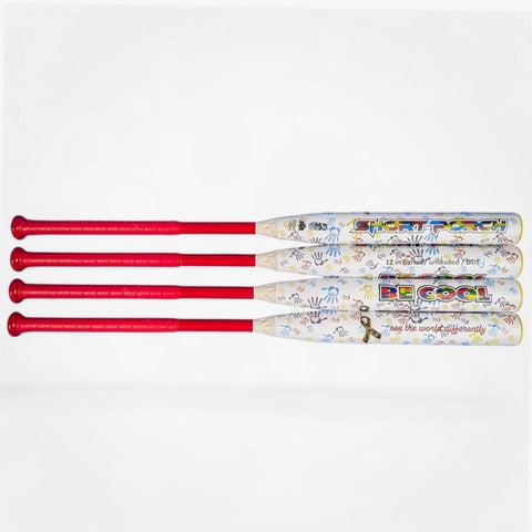 2026 Short Porch DDT Autism Stay Cool See the World Differently USSSA Slowpitch Softball Bat product image 1, provided for