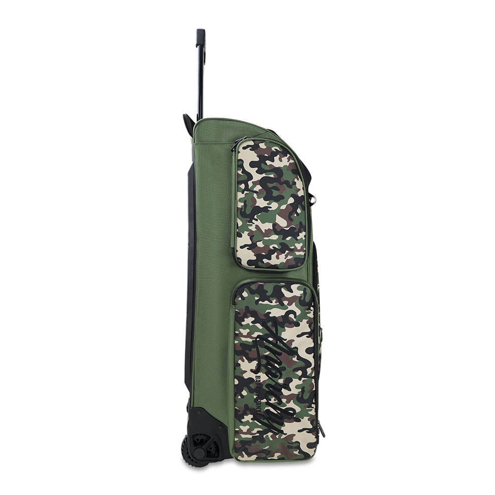 Smash Ops Guerrilla V4 Roller Bag Anarchy Edition - Green Camo product image 3, provided for visual reference and product