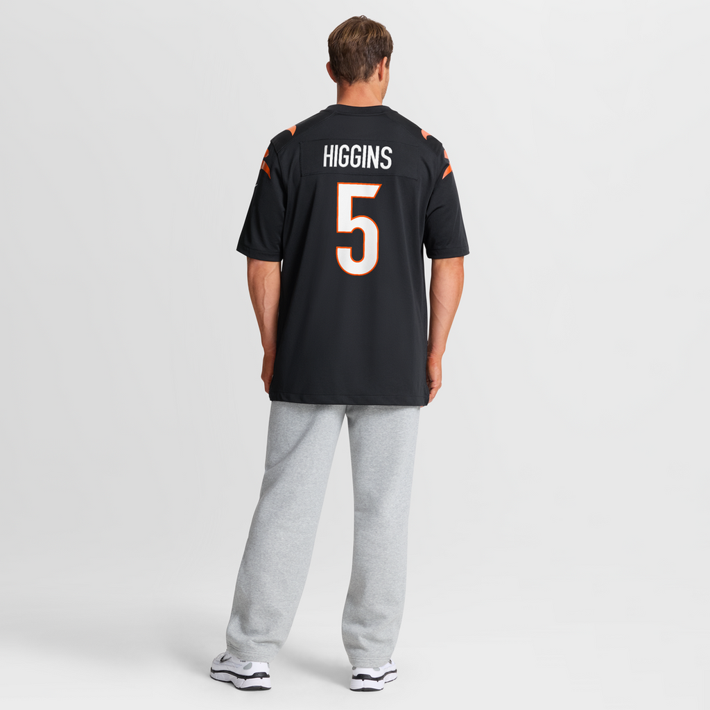 Men's Cincinnati Bengals Tee Higgins Nike White Game Jersey product image 14