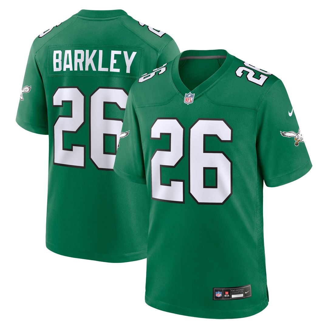Men's Philadelphia Eagles Saquon Barkley Nike Kelly Green product image 1