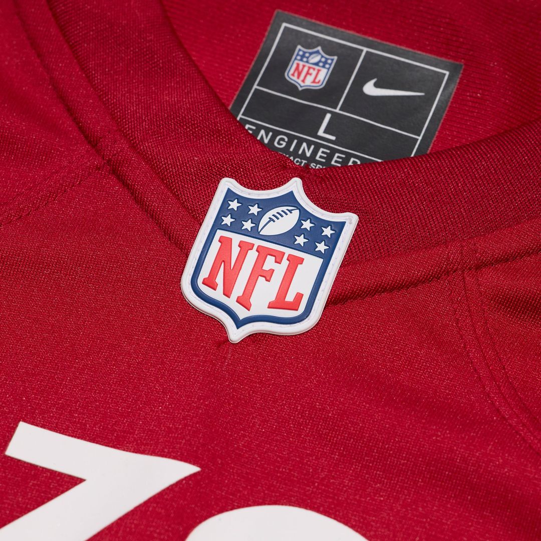 Men's Arizona Cardinals Paris Johnson Jr. Nike Cardinal product image 4