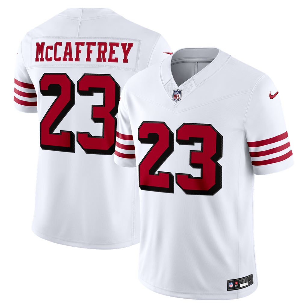 Men's San Francisco 49ers Christian McCaffrey Nike White product image 4