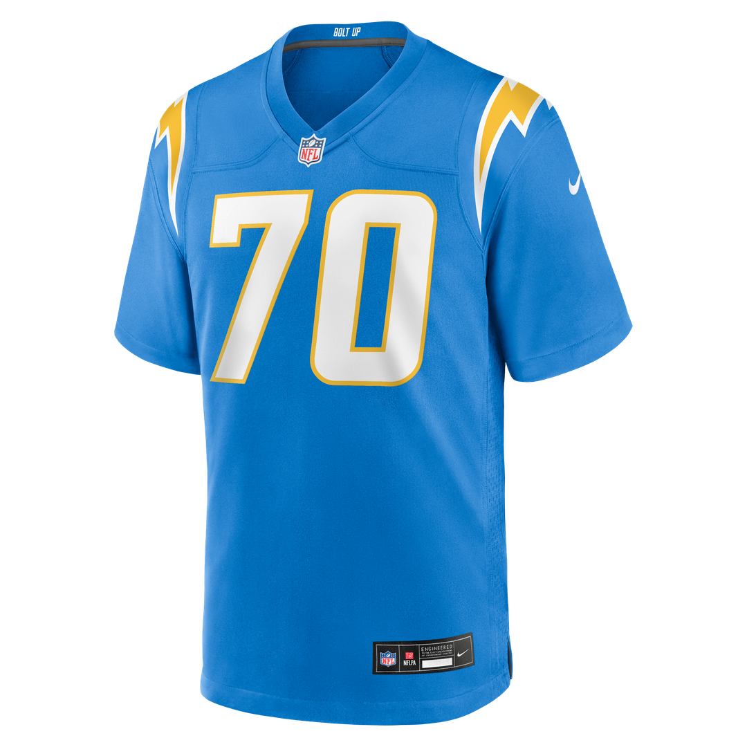Men's Los Angeles Chargers Rashawn Slater Nike Powder Blue product image 2