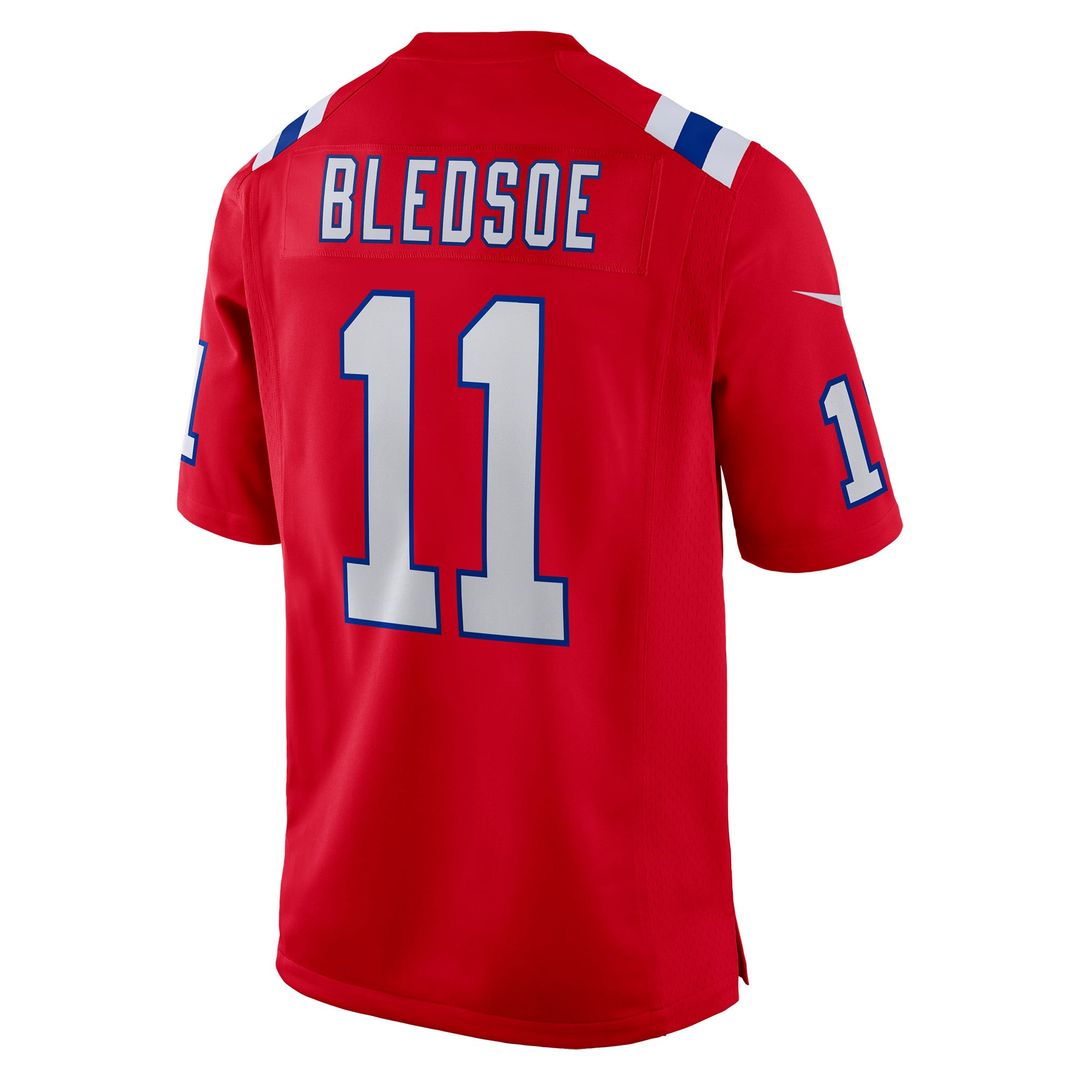 Men's New England Patriots Drew Bledsoe Nike Navy Game product image 15