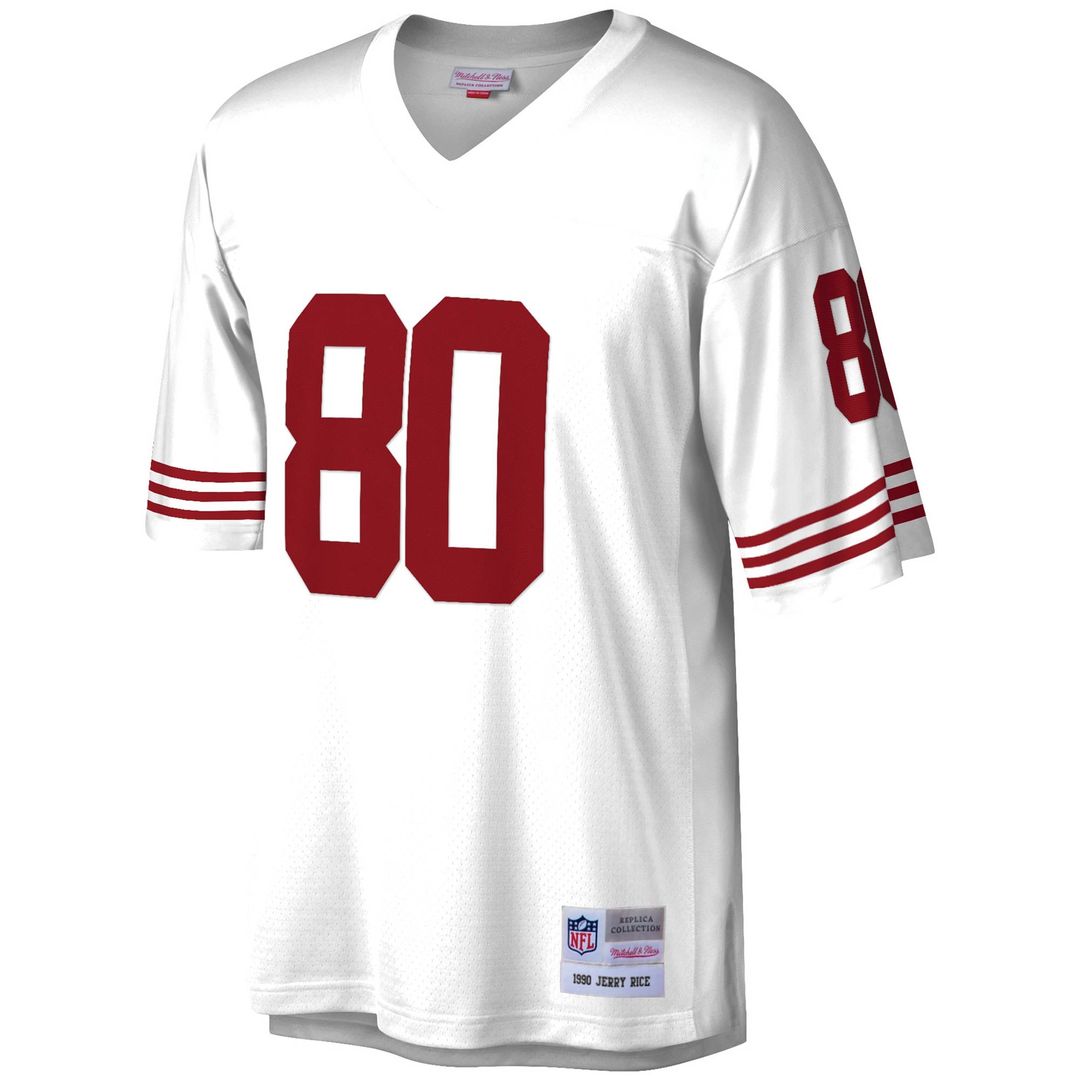 Men's San Francisco 49ers Jerry Rice Mitchell & Ness White product image 2