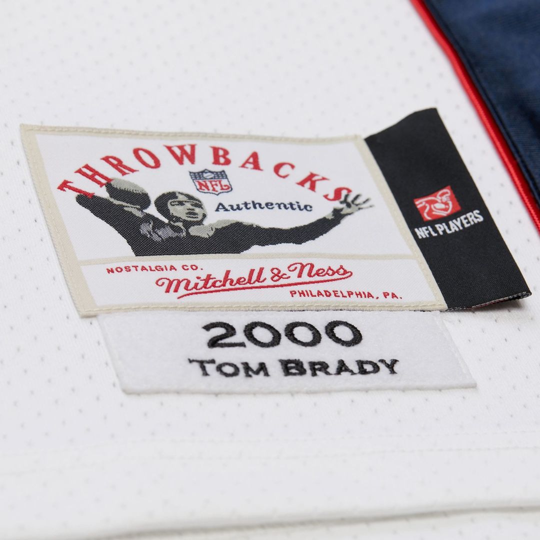 Men's New England Patriots Tom Brady Mitchell & Ness White product image 5