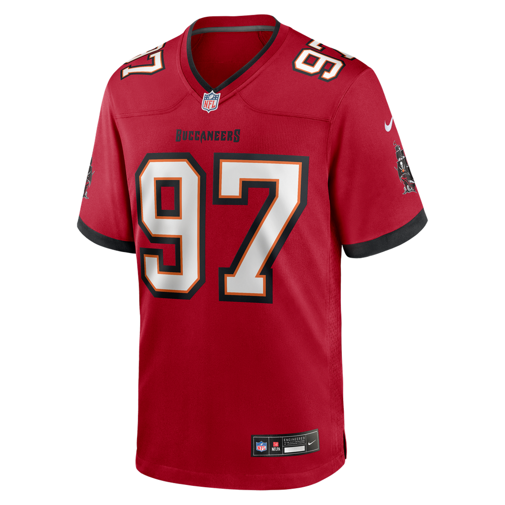 Men's Tampa Bay Buccaneers Al-Quadin Muhammad Nike Red Team product image 4
