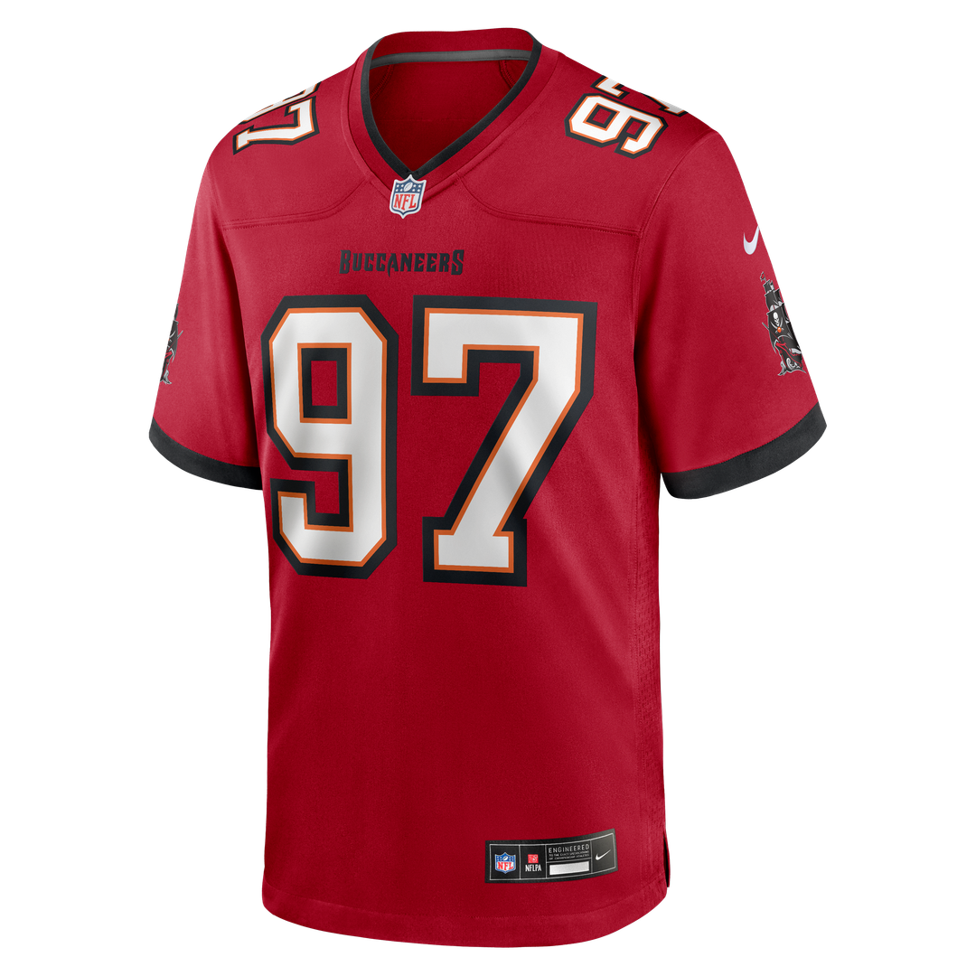 Men's Tampa Bay Buccaneers Al-Quadin Muhammad Nike Red Team product image 4