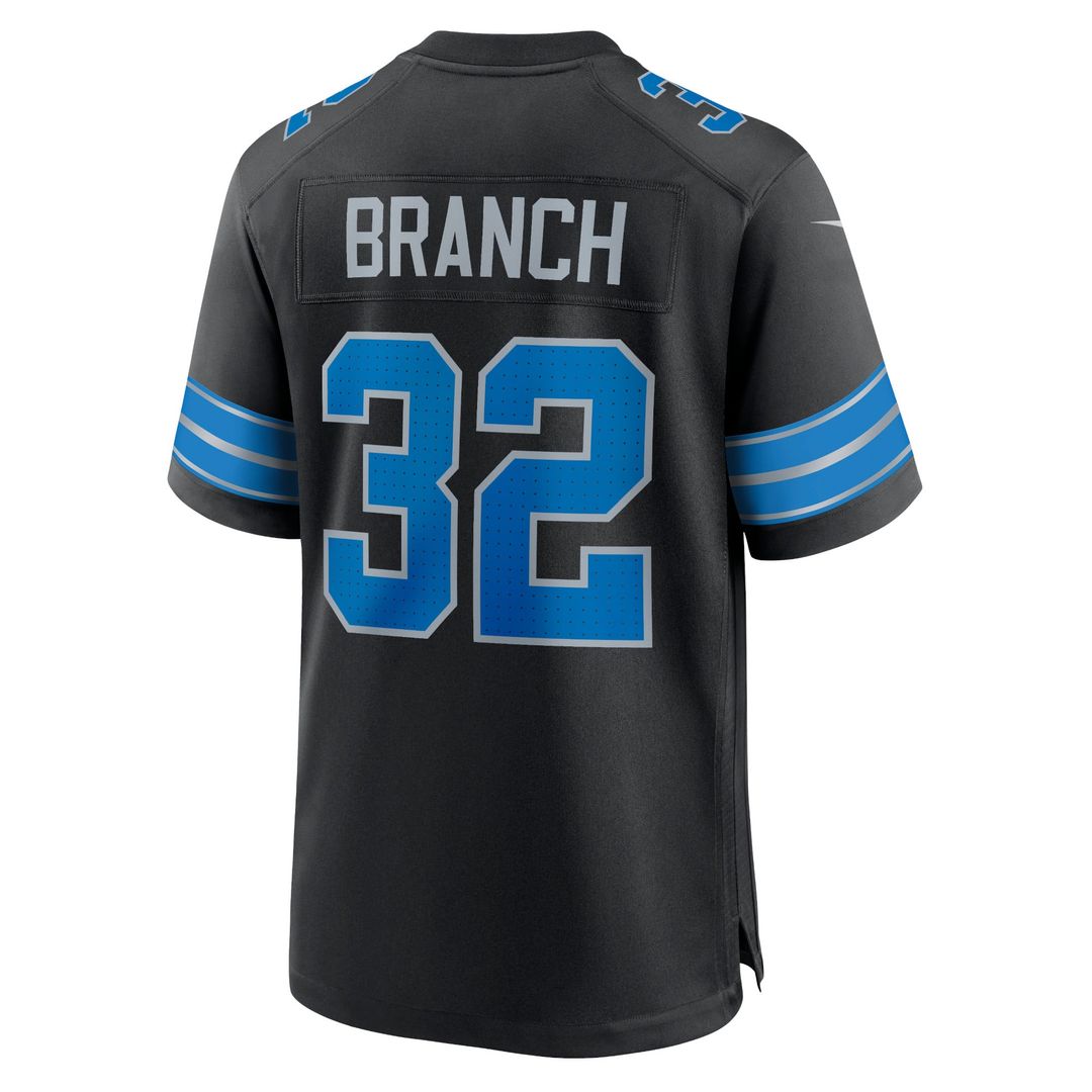 Men's Detroit Lions Brian Branch Nike Blue Game Jersey product image 18