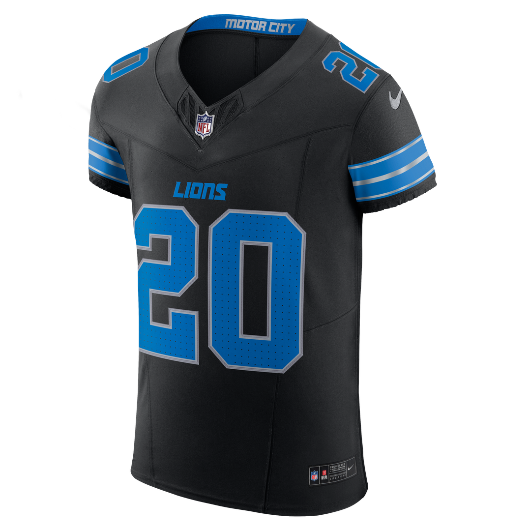 Men's Detroit Lions Barry Sanders Nike Black Alternate product image 2