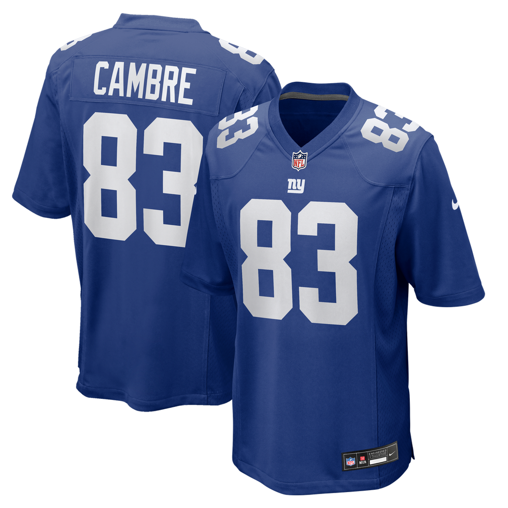 Men's New York Giants Dalen Cambre Nike Royal Team Game product image 1