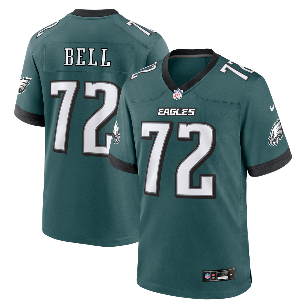 Men's Philadelphia Eagles Markel Bell Nike Midnight Green product image 1