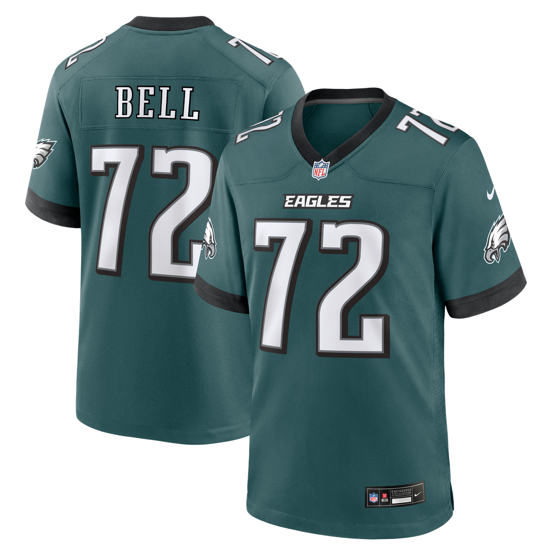 Men's Philadelphia Eagles Markel Bell Nike Midnight Green product image 1