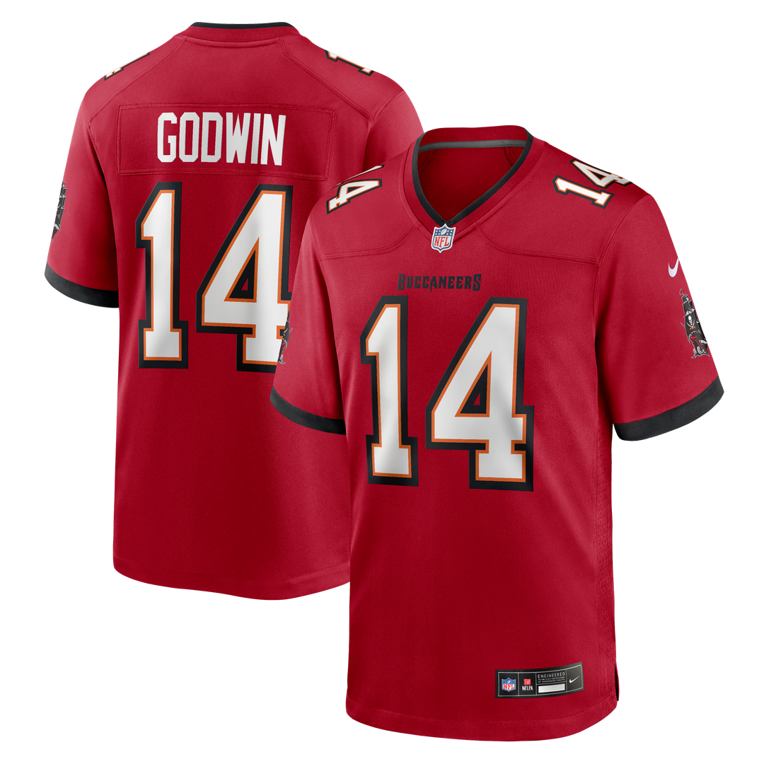 Men's Tampa Bay Buccaneers Chris Godwin Nike Red Game product image 1