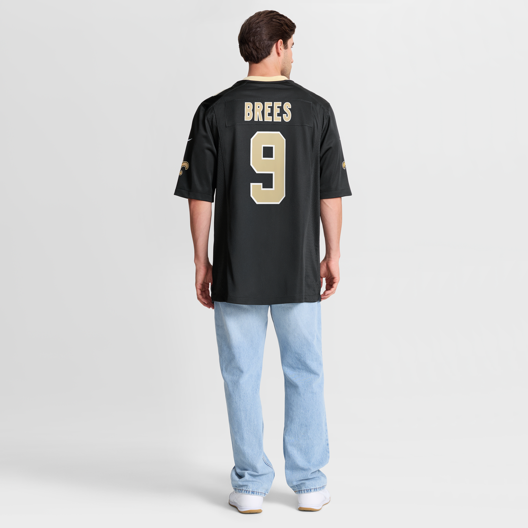 Men's New Orleans Saints Drew Brees Nike White Game Jersey product image 10