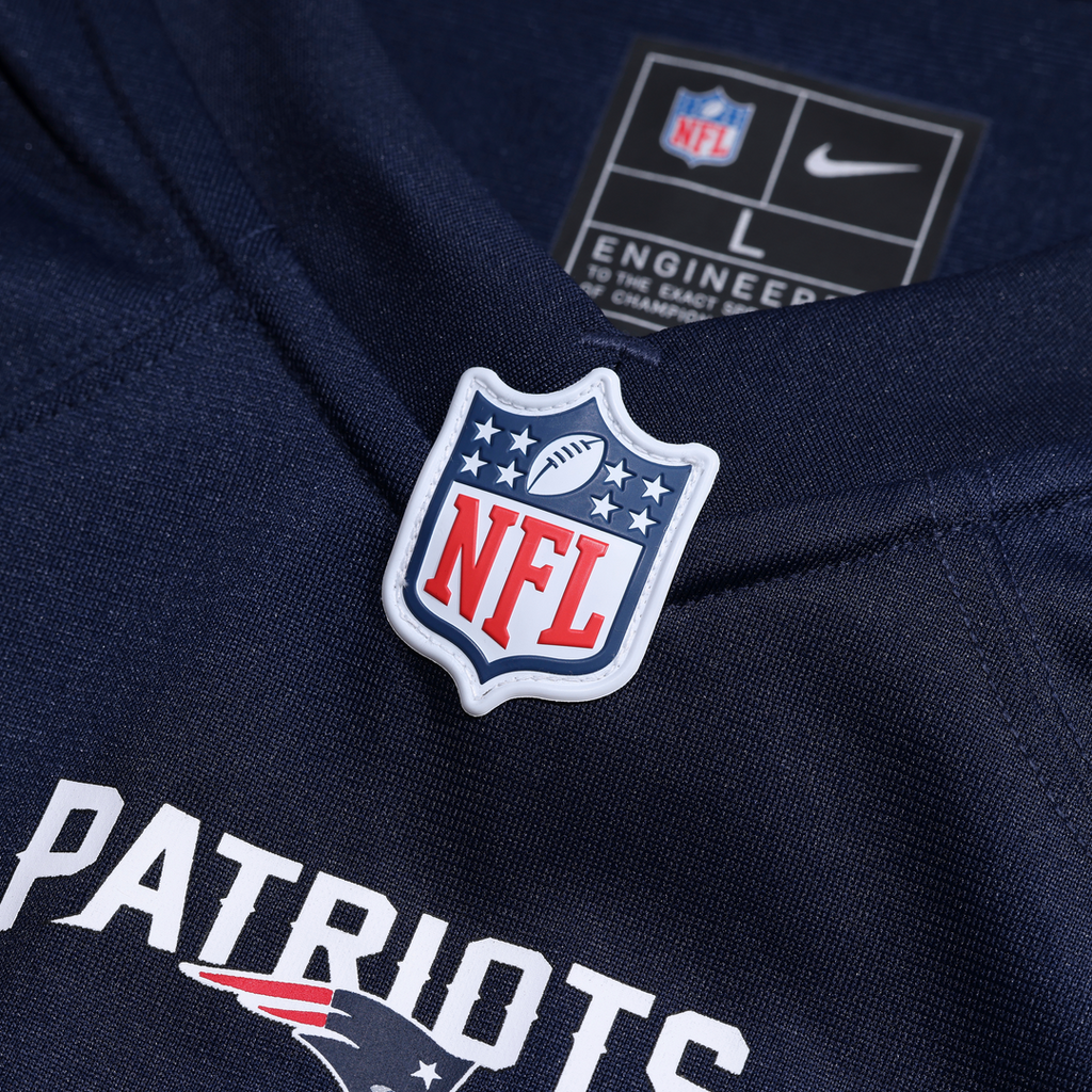Men's New England Patriots Alijah Vera-Tucker Nike Navy product image 6