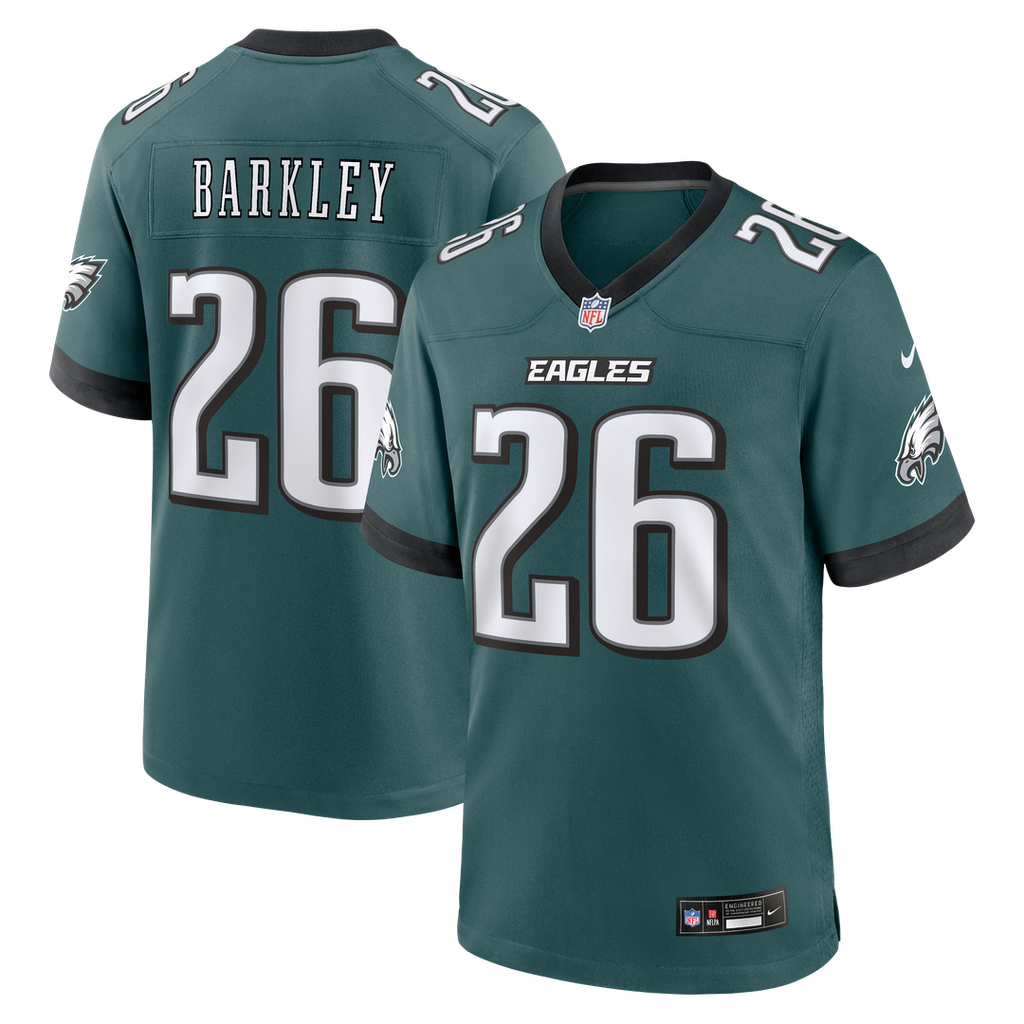 Men's Philadelphia Eagles Saquon Barkley Nike Black product image 26