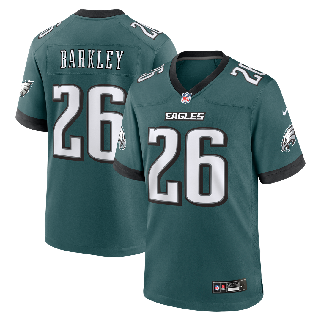 Men's Philadelphia Eagles Saquon Barkley Nike Black product image 26