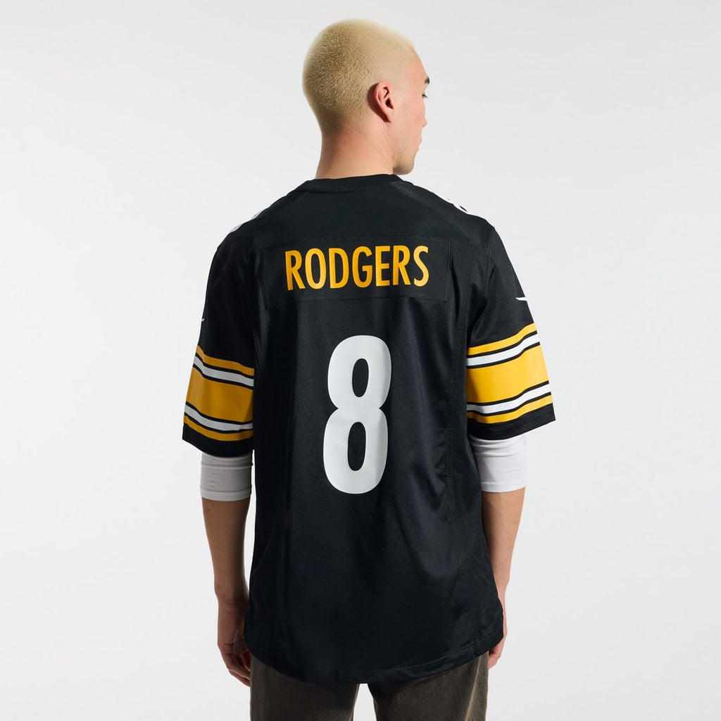 Men's Pittsburgh Steelers Aaron Rodgers Nike Gold Alternate product image 9