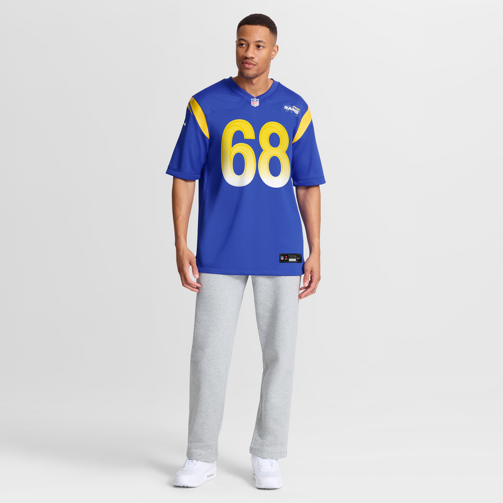 Men's Los Angeles Rams David Quessenberry Nike Royal Team product image 7