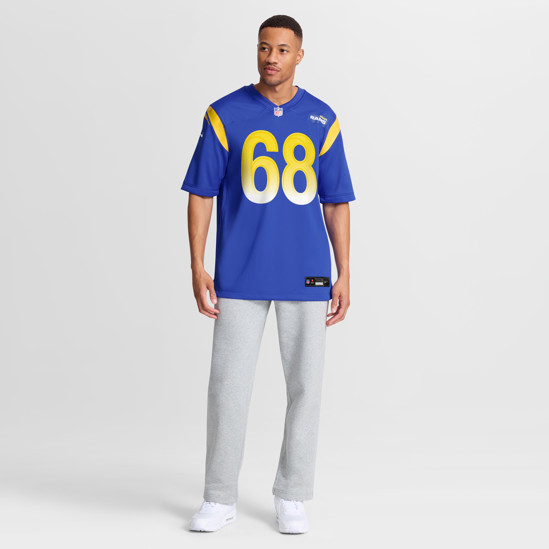 Men's Los Angeles Rams David Quessenberry Nike Royal Team product image 7