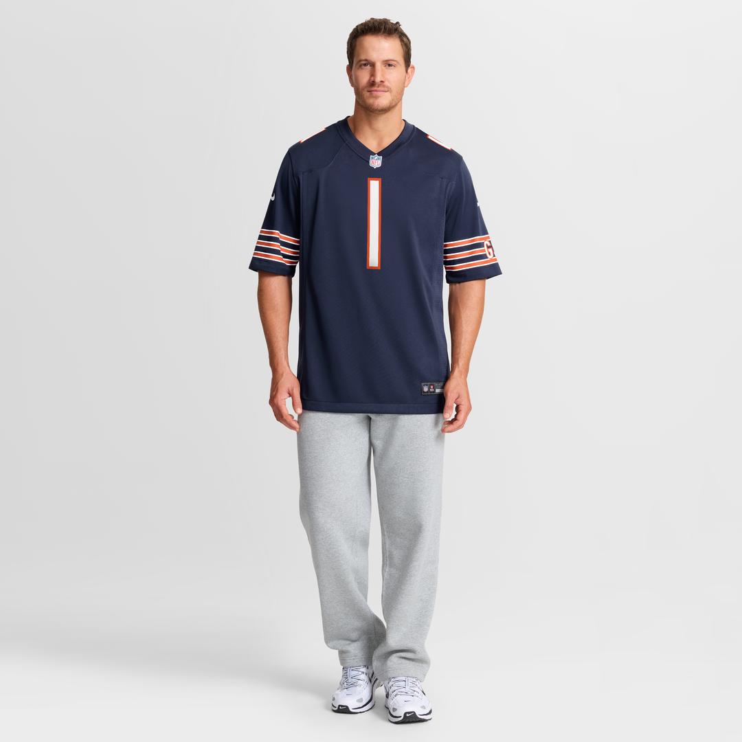 Men's Chicago Bears Jaylon Johnson Nike Navy Game Jersey product image 7