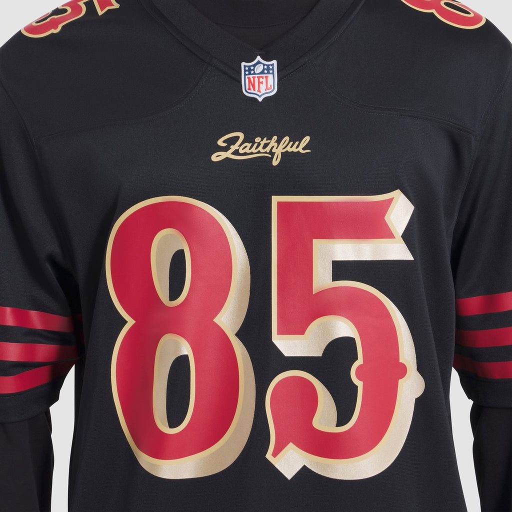 Men's San Francisco 49ers George Kittle Nike Black product image 6