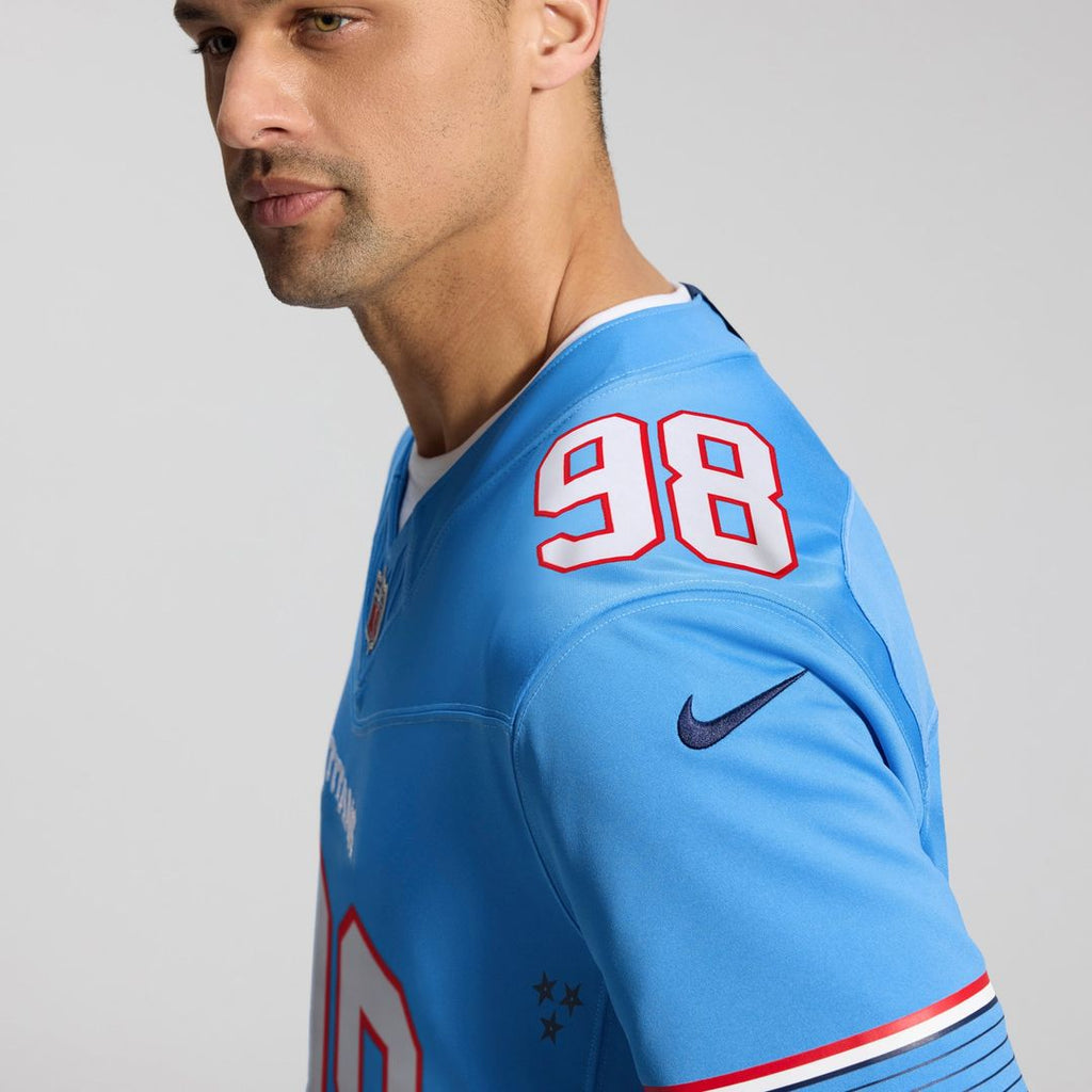 Men's Tennessee Titans Jeffery Simmons Nike Light Blue Team product image 21
