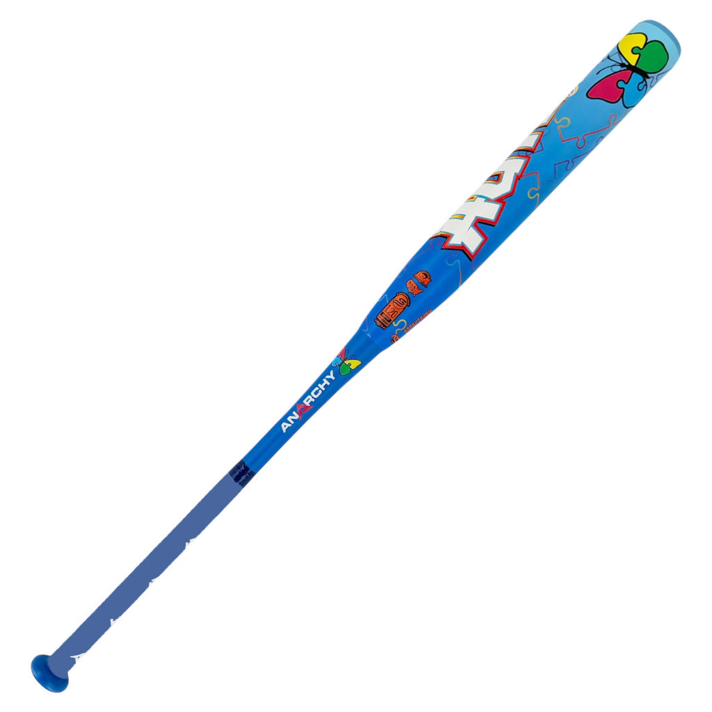 2026 Anarchy Autism Awareness Balanced USSSA Slowpitch Softball Bat ASPAUTB26U product image 3, provided for visual