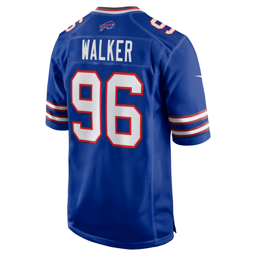 Men's Buffalo Bills Deone Walker Nike Royal Team Game Jersey product image 3