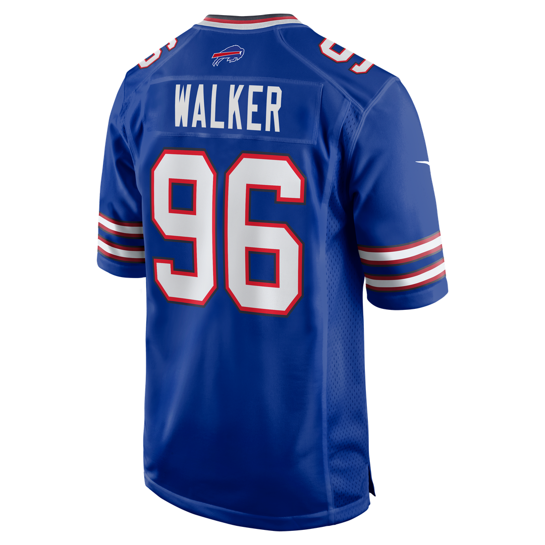 Men's Buffalo Bills Deone Walker Nike Royal Team Game Jersey product image 3