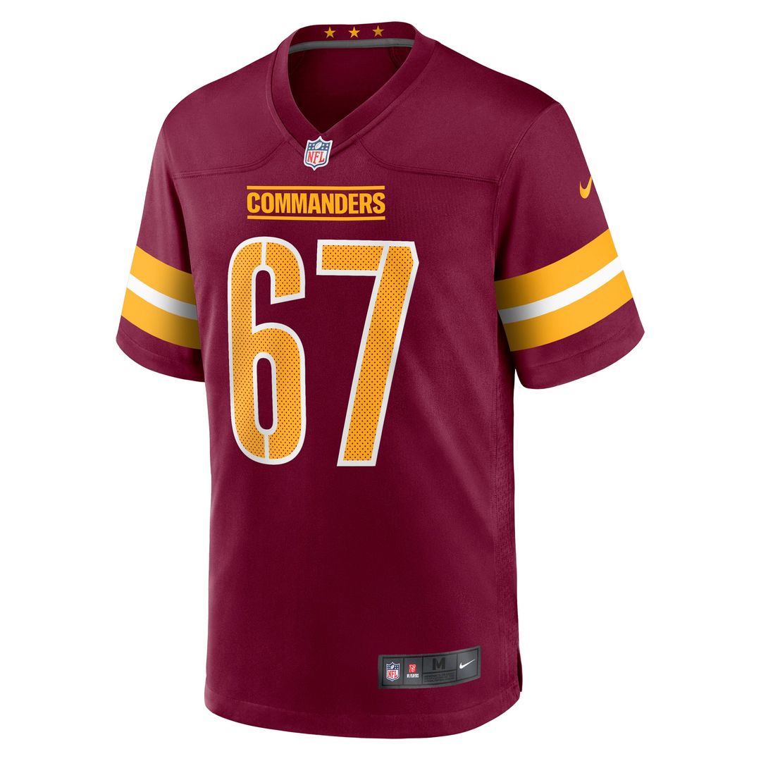 Men's Washington Commanders Nick Allegretti Nike Burgundy product image 2
