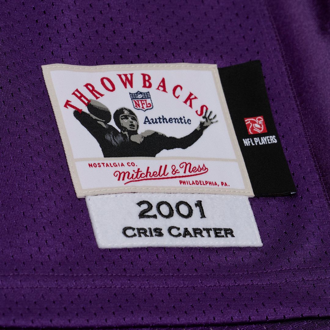 Men's Minnesota Vikings Cris Carter Mitchell & Ness Purple product image 4