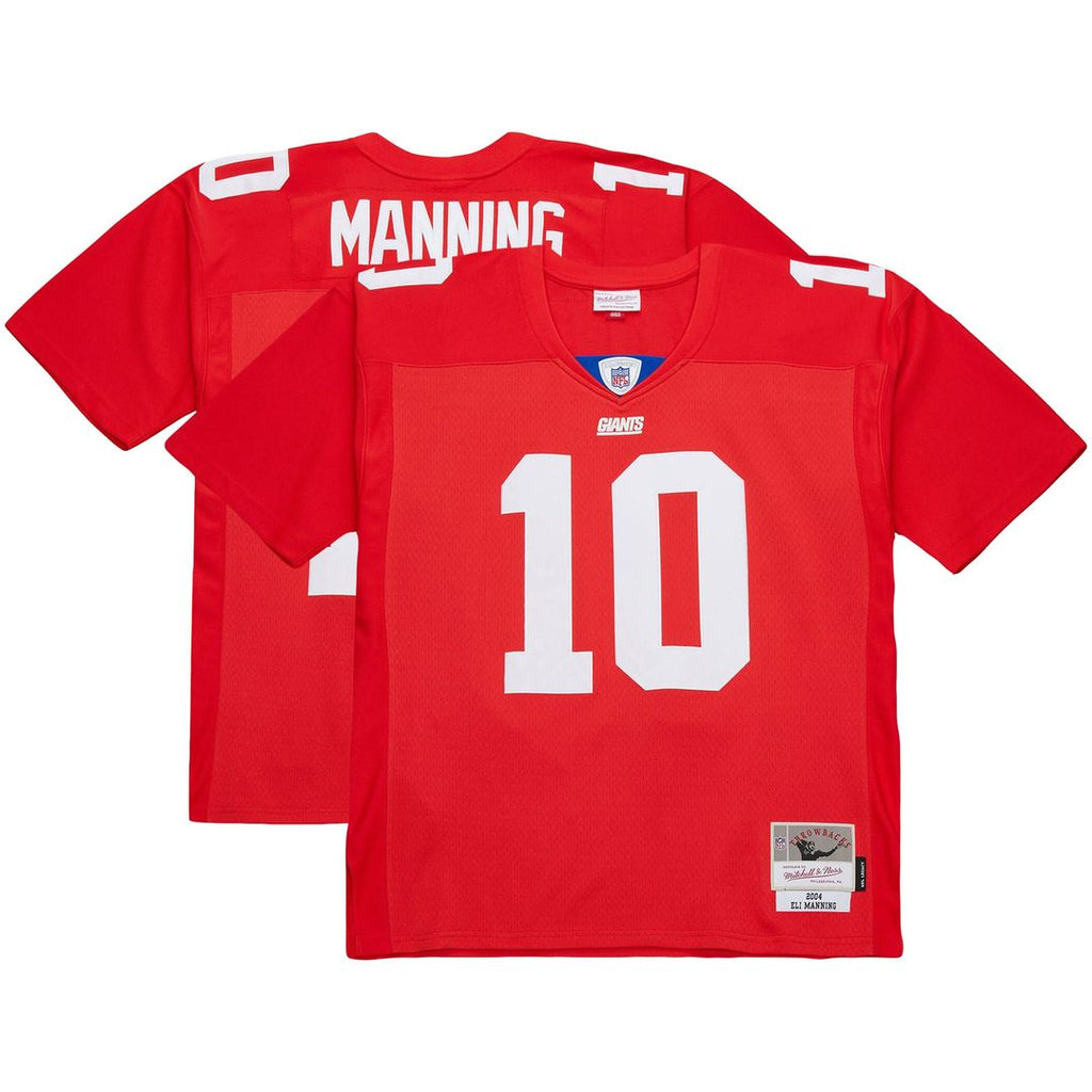 Men's New York Giants Eli Manning Mitchell & Ness Red 2004 product image 1