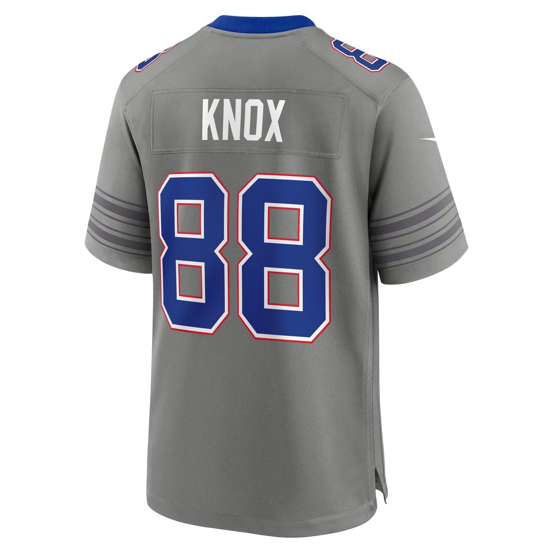 Men's Buffalo Bills Dawson Knox Nike Gray Nickel City Game product image 2