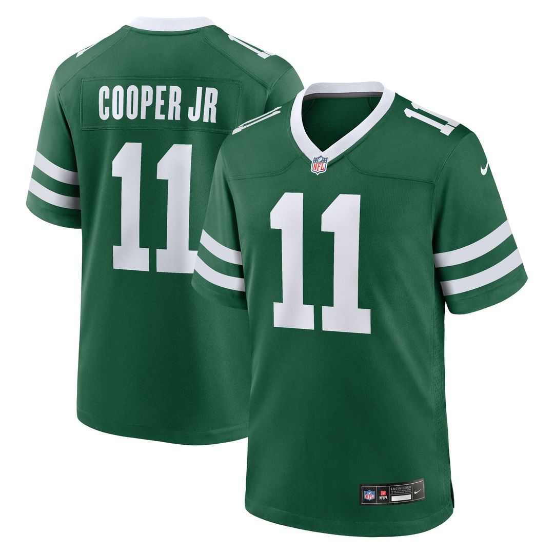 Men's New York Jets Omar Cooper Jr. Nike Green Team Game product image 1