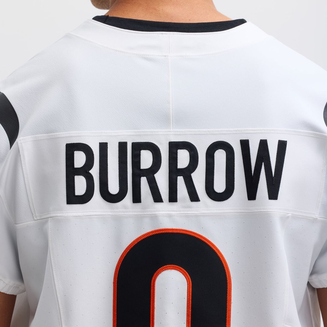 Men's Cincinnati Bengals Joe Burrow Nike White Vapor product image 8
