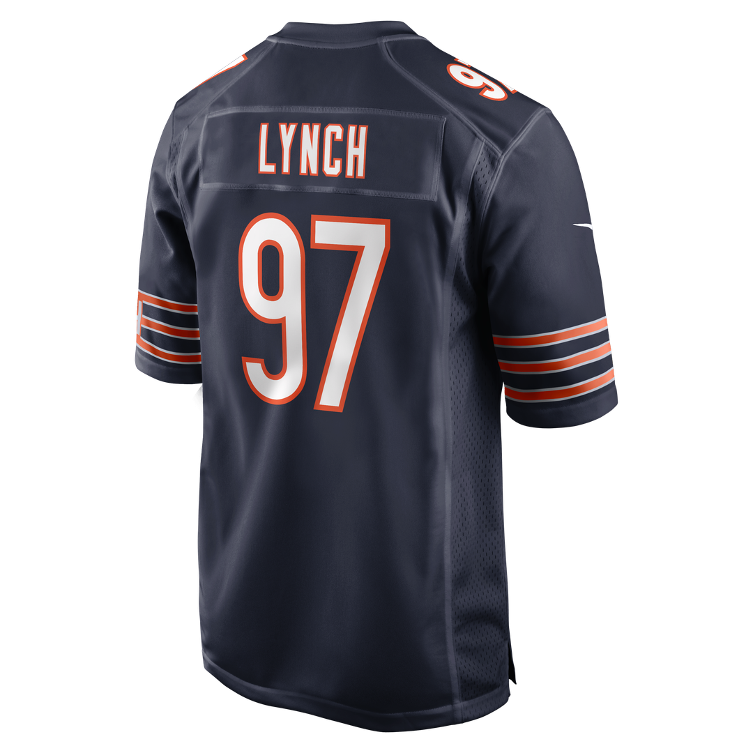 Men's Chicago Bears James Lynch Nike Navy Team Game Jersey product image 3