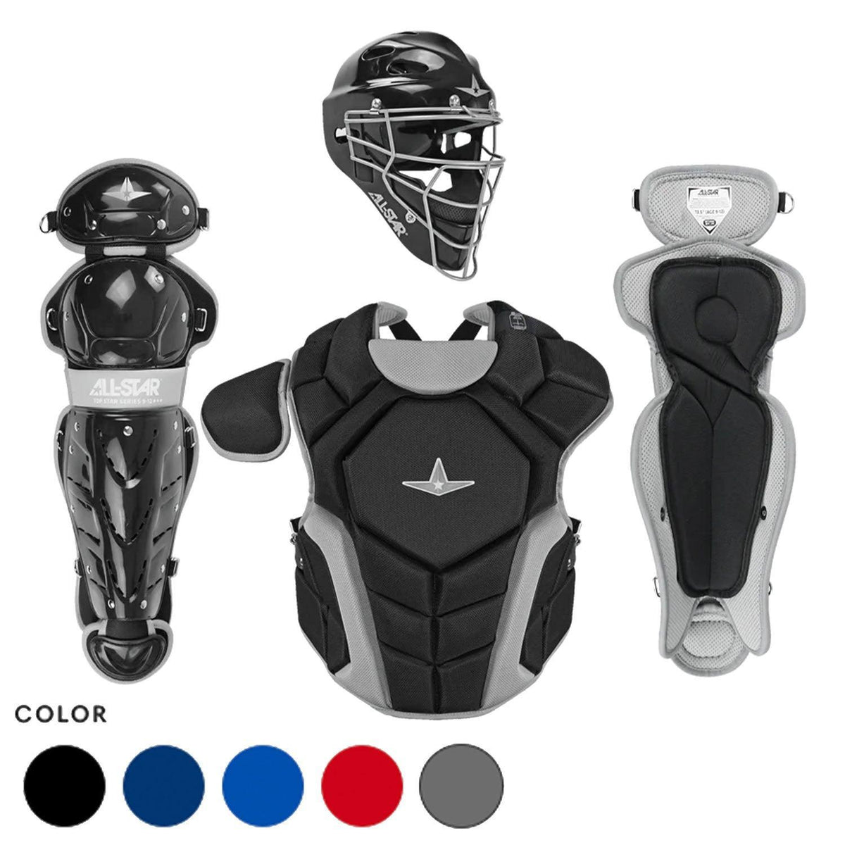 All-Star Top Star Series Ages 12-16, Catchers Kit product image 1, provided for visual reference and product detail review