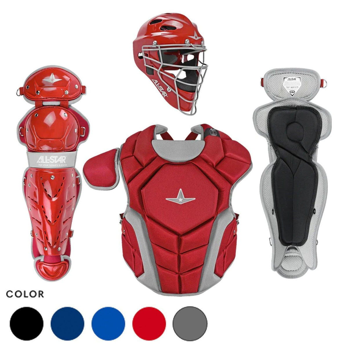 All-Star Top Star Series Ages 12-16, Catchers Kit product image 5, provided for visual reference and product detail review