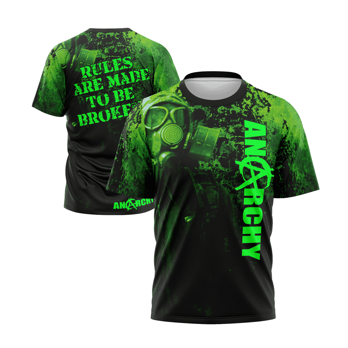 Anarchy Bat Company Short Sleeve Shirt - Break The Rules product image 1, provided for visual reference and product detail