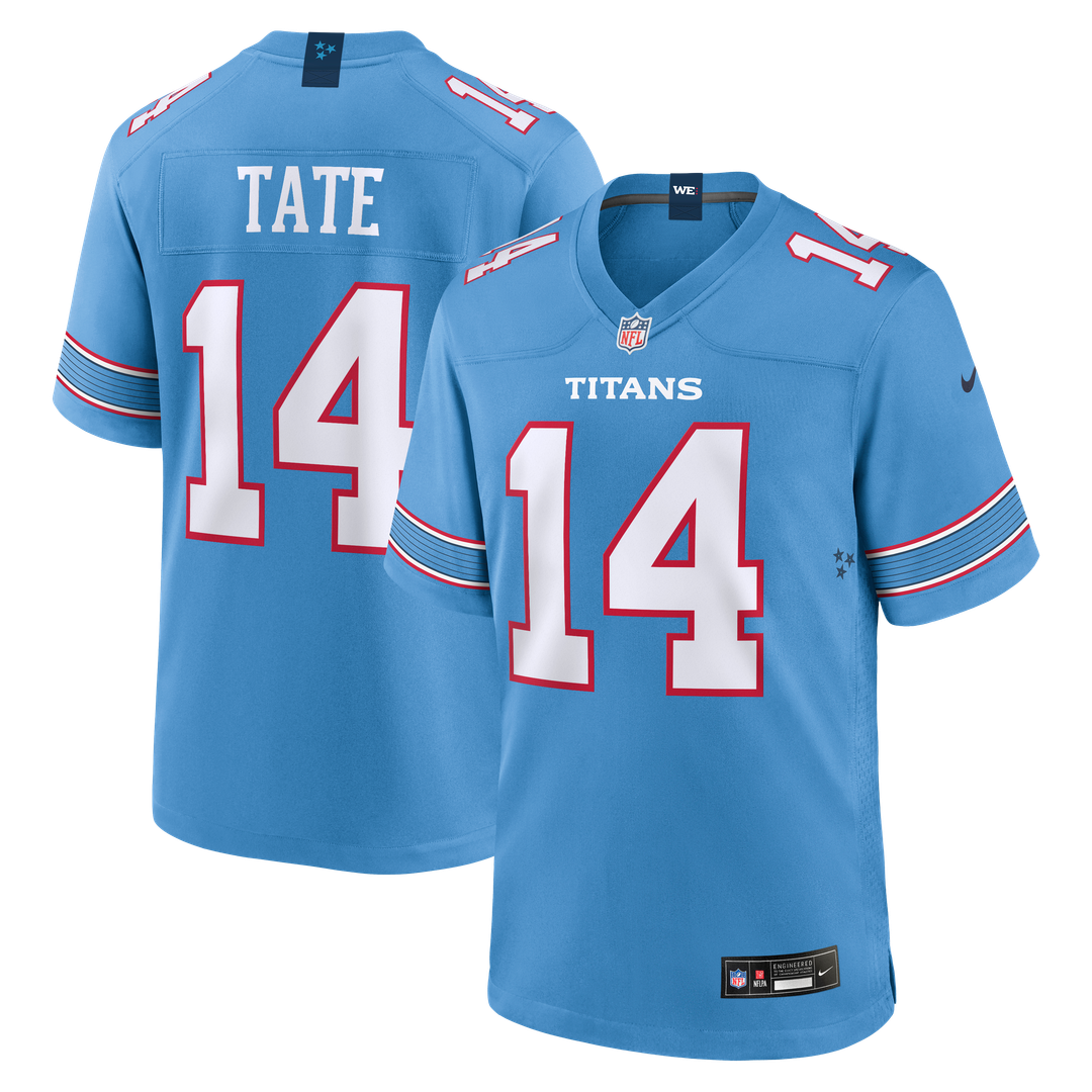 Men's Tennessee Titans Carnell Tate Nike Light Blue Team product image 1